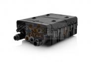 Mufa światłowodowa Tracom FTTX MDU G16-24S BLACK (2xPG + uncut port)