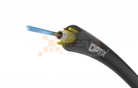OPTIX cable Aramid Z-XOTKtcdD 8x9/125 ITU-T G.652D 1.2kN (SPAN 80m)