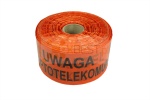 Taśma ostrzegawcza UKO pomarańczowa sz.10cm dł.500m